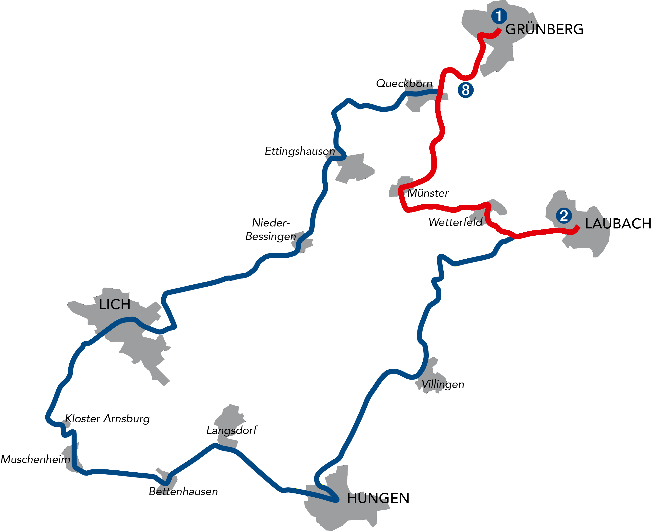 RRR Route Gruenberg Laubach